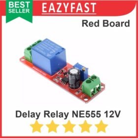 Delay Relay Timer Switch Adjustable Module NE555 555 12V Red Board