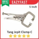 Tang Jepit Capit Clamp C Klem Grip Lock Locking Plier Catok 5 Inch 5"