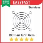 Fan Grill 6cm 60mm Ram Kawat Besi Pelindung Tutup Kipas DC PC Case 6