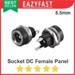 Socket DC Female Panel Mount Case Power Plug In Jack Betina