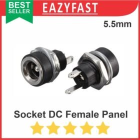 Socket DC Female Panel Mount Case Power Plug In Jack Betina