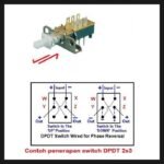 Push Button Switch Saklar DPDT 2x3 Latch Toggle Lock Spring Efek Gitar - Image 2