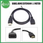 Kabel HDMI Cable Extender 1.5m 1.5 meter Male to Female Extension - Image 4