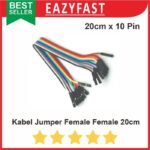 Jumper Cable Kabel Dupont 20 cm 10 Female-Female Arduino Bread Board