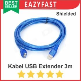 Kabel USB Extender Extension 3 meter 3m Shileded USB 2.0 Cable