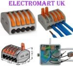 Terminal Block Clamp Wago Konektor 3p 3 Way Wire Kabel PCT 222 413 - Image 2