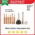 Mata Solder Adjustable 80W 6 Bentuk Lancip Rata Datar 80 Watt 900M Tip