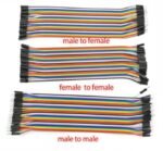 Kabel Jumper Male to Male 30cm 30 cm 40p 40 Pin Pcs Arduino Dupont - Image 2