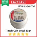 Timah Cair Pasta Botol 20gr JPT Solder Paste Tin Hot Air Blower Uap Soldering IC SMD PCB HP JPT Spet
