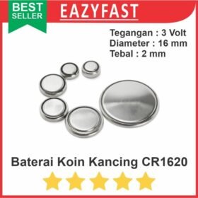 Baterai CR1620 CR 1620 3v Jam Tangan Kancing Coin Button Battery Cell