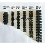 Terminal Block Krustin 6mm 5A Panel Listrik PLN Terminal Screw Cable Blok 6 mm A Sambungan Kabel - Image 2