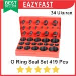 O Ring 34 Oring mm Set Pack 419 Pcs Karet Seal Rubber Gasket Washer