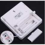 Digital Thermometer Humidity Suhu Ruangan Jam Dinding Wall Probe HTC-2 - Image 3