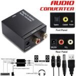 Toslink DAC Digital to Analog Audio Converter Optic SPDIF Coaxial RCA - Image 4