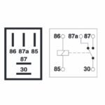 Relay Motor Mobil 4P 4 Kaki Pin P 12V 12 V Riley Rilei Klakson Lampu - Image 2