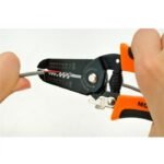 Tang Potong Kupas Pengupas Pemotong Kabel Wire Stripper Cutter Pliers - Image 4