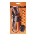 Solder Ukir Lukis Kayu Wood Carving Burning Pyrography Pen Set 5 Mata - Image 3