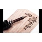 Solder Ukir Lukis Kayu Wood Carving Burning Pyrography Pen Set 5 Mata - Image 5