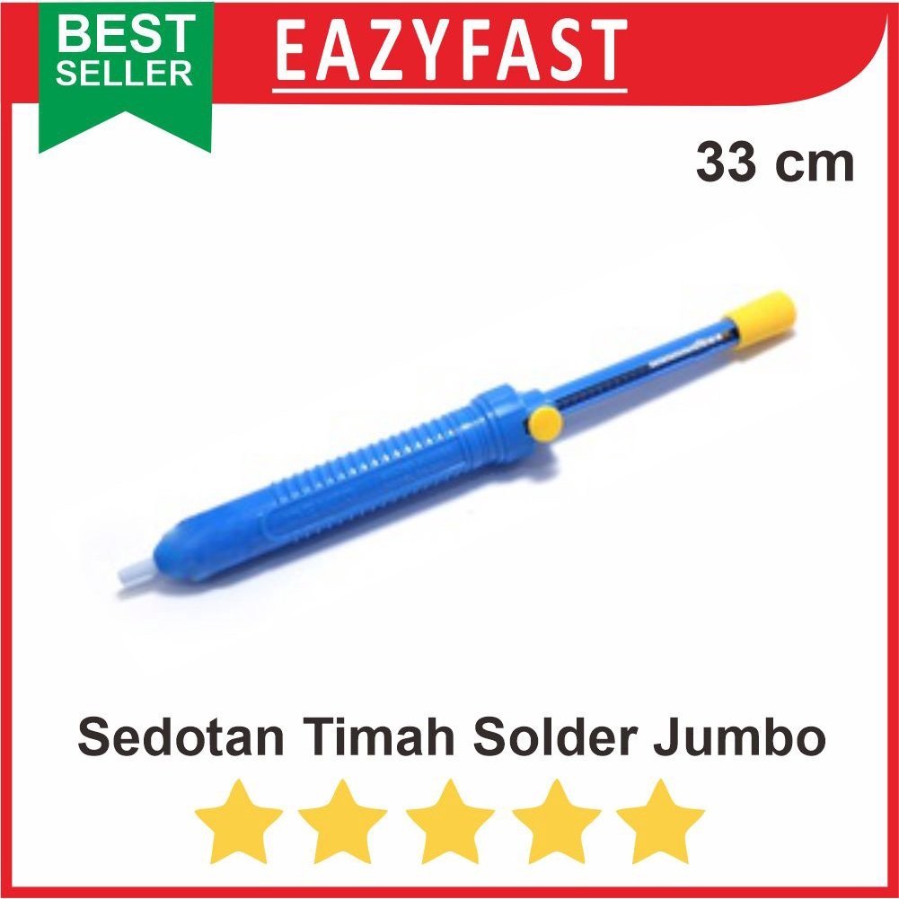 ginee_20241220122751525_4813522947.jpeg Attractor Sedot Penyedot Timah Solder TV Desoldering Pump Jumbo 33cm - Image 1