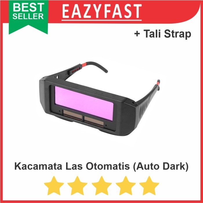 ginee_20241220122847426_3466718596.jpeg Kacamata Las Otomatis Auto Dark Darkening Welding Google Kaca Mata - Image 1