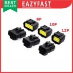 Konektor AMP 5p 5 Pin Kaki Waterproof Connector Anti Air Socket Kabel - Image 3