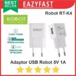 Adaptor Kepala Charger 5V 1A Robot RT-K4 USB Cas 5 V Volt 1 A Ampere