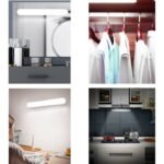 Lampu Tempel LED Magnet 3in1 USB Charge 5V 3W 3 Warna Color Putih White Warm Dinding Cermin Make Up Meja Baca Belajar Rak Lemari Touch Adjustable Brightness - Image 3