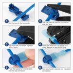 Terminal Quick Connect T Tap Scoth lock Set 120 Jumper Klip T Kabel - Image 3