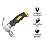 Palu Mini Kambing Kecil Portable Cebol Pendek Claw Hammer Besi Steel - Image 2