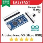 Arduino Nano V3 Micro USB 5V 16Mhz CH340 CH 340 Atmega328 328p 328 p