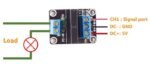 Modul Solid State Relay SSR 1Ch 1 Ch Chanel Channel 5 V Volt 5V DC Module SPDT Low Level Arduino Compatible Opto Isolation - Image 2