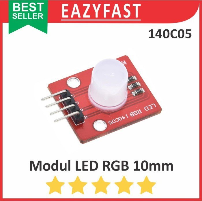 ginee_20241227164709072_0694165119.jpeg Modul LED RGB DIP 10mm 3 Color 140C05 Keyess Module Arduino ESP 8266 Nodemcu Wemos - Image 1