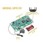 Modul Mini UPS DC 9V 12V 9 12 V Volt 1A 18650 Emergency Power Supply Backup Darurat Mati Lampu Listrik Back Up - Image 2