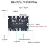 Modul LX LCBST TP4056 USB Type C MT3608 Mini UPS Charger Lithium 18650 2 Cell Step Up Boost 2A - Image 2