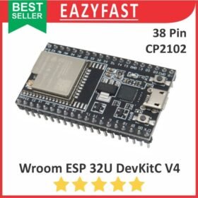 ESP32U Wroom DevKitC V4 38 P Pin 38P ESP32 ESP 32 U 32U CP2102 USB C Arduino IoT Wifi Bluetooth BLE
