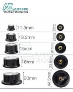 Knob Potensiometer Baut MF-A01 A 01 Rotary Encoder Switch Potensio Potentio Meter Knop Adjust Putar - Image 2