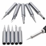Mata Solder Adjustable 60W 5 Bentuk Lancip Rata Datar 60 Watt 900M Tip - Image 2