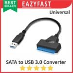 Kabel Converter SATA to USB 3.0 Adapter Adaptor HDD SSD 2.5 Laptop Reader