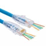 Konektor Jack RJ45 Cat5e LAN Ethernet FTP CAT 5e Anti Gagal EZ Vascolink Metal Shield Gold Plated RJ 45 Male Connector - Image 2