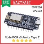 NodeMCU V3 Amica ESP8266 CP2102 ESP USB Type C LUA Wifi Internet Arduino IoT ESP 8266 12 Wireless