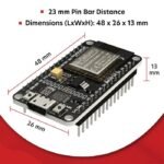 NodeMCU V3 Amica ESP8266 CP2102 ESP USB Type C LUA Wifi Internet Arduino IoT ESP 8266 12 Wireless - Image 3
