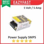 PSU SMPS DC 5V 5A Power Supply Switching 5 V Volt 5 A Ampere Adaptor Trafo Jaring Regulator Daya