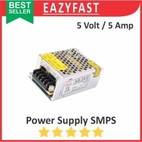 PSU SMPS DC 5V 5A Power Supply Switching 5 V Volt 5 A Ampere Adaptor Trafo Jaring Regulator Daya