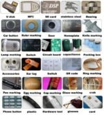 Laser Fiber Marking Custom Grafir Engraving Metal Besi Stainless Baja - Image 3