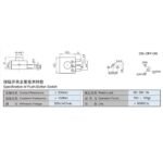 Saklar Senter Switch 213WD 1212 213 Dony 3P 3 Pin Kaki 12x12mm Locking - Image 2