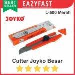 Cutter Joyko Besar L-500 L-150 Cuter Kater L500 L150 Kenko Merah