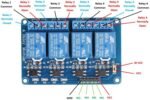 Modul Relay Switch 4 Ch Channel 4Ch 5V 5 Volt Low Level SPDT ESP Arduino Compatible Opto Isolated Module - Image 2