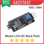 Modul I2C IIC Interface BackPack LCD 1602 2004 16x2 20x4 PCF8574 ESP Arduino Compatible Module