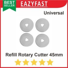 Refill Isi Mata Rotary Cutter Besar 45mm Kater Kulit Vinyl Roda Putar