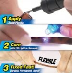 Lem UV Pulpen Ajaib Magic 5 Second Fix Pen Power Super Glue 5 Detik - Image 3